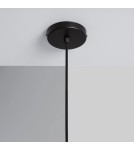 Pendant lamps - Abruzzo Retro Industrial Pendant Lamp Black 30cm E27 Gobo ABR-RRG-E27 - product 9