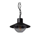 Pendant lamps - Abruzzo Retro loft Pendant Lamp Black 25cm E27 Forte ABR-RRF-E27 - product 1