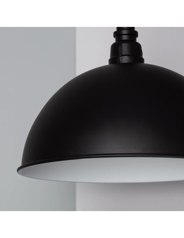 Abruzzo Lampa Wisząca Retro Loft Czarna 100cm 3xE27 Rivia ABR-RRR-3XE27