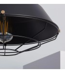 Pendant lamps - Abruzzo Retro Loft Pendant Lamp Black 36cm E27 Patrone ABR-RRP-C-E27 - product 3