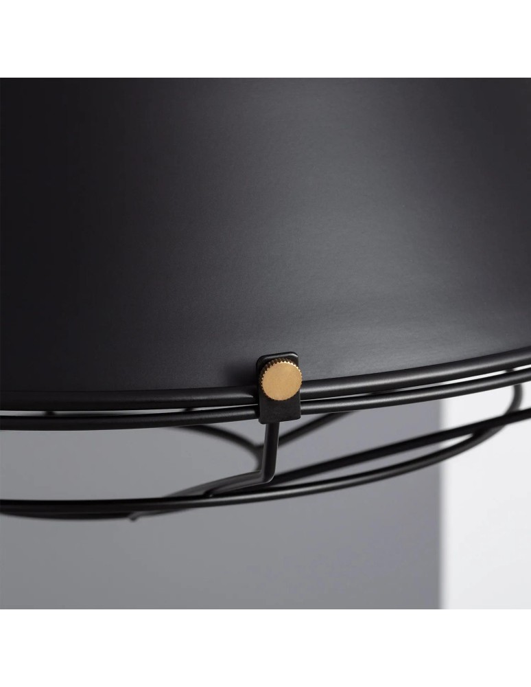 Pendant lamps - Abruzzo Retro Loft Pendant Lamp Black 36cm E27 Patrone ABR-RRP-C-E27 - product kolory-swiatla.pl 8