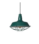 Pendant lamps - Abruzzo Retro Loft Green 36cm E27 Patrone Pendant Lamp ABR-RRP-Z-E27 - product 1