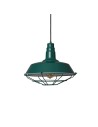 Abruzzo Lampa Wisząca Retro Loft Zielona 36cm E27 Patrone ABR-RRP-Z-E27
