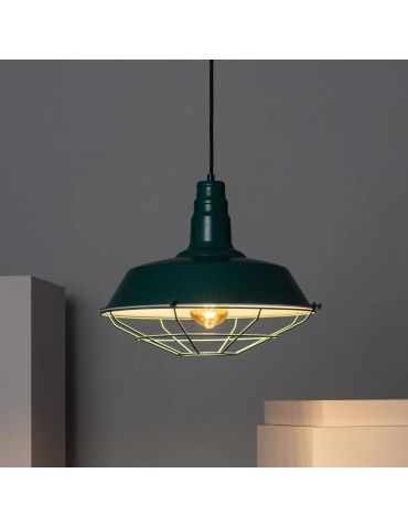 Abruzzo Retro Loft Green 36cm E27 Patrone Pendant Lamp ABR-RRP-Z-E27 - product 2