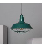 Pendant lamps - Abruzzo Retro Loft Green 36cm E27 Patrone Pendant Lamp ABR-RRP-Z-E27 - product 3