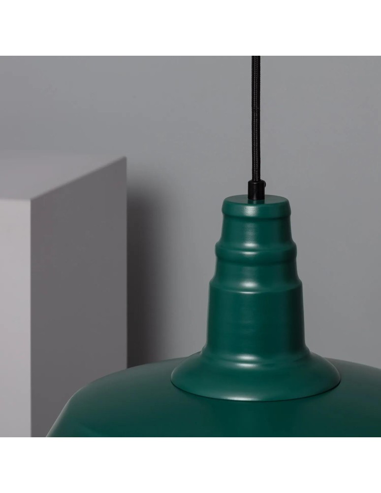 Pendant lamps - Abruzzo Retro Loft Green 36cm E27 Patrone Pendant Lamp ABR-RRP-Z-E27 - product kolory-swiatla.pl 6