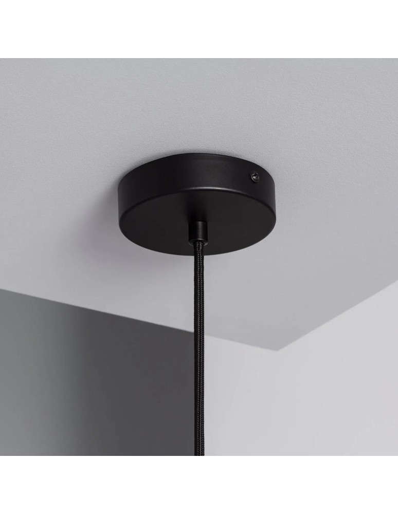 Pendant lamps - Abruzzo Retro Loft Pendant Lamp Blue 36cm E27 Patrone ABR-RRP-B-E27 - product kolory-swiatla.pl 8