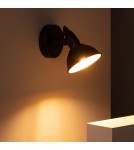 Wall lamps - Abruzzo Retro loft wall lamp Black gold E14 Orte ABR-RRO-C-E14 - product 7
