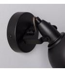 Wall lamps - Abruzzo Retro loft wall lamp Black gold E14 Orte ABR-RRO-C-E14 - product 8