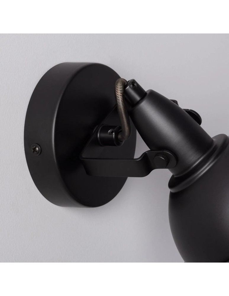 Wall lamps - Abruzzo Retro loft wall lamp Black gold E14 Orte ABR-RRO-C-E14 - product kolory-swiatla.pl 8