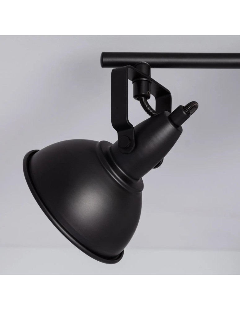 Spotlight ceiling lamps - Abruzzo Retro Loft Ceiling Lamp Black 50cm 3xE27 Orte ABR-RRO-C-3XE14 - product kolory-swiatla.pl 5