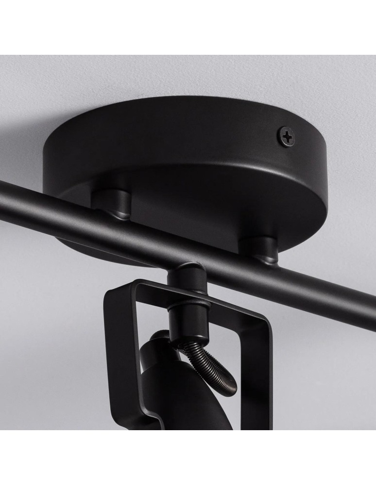 Spotlight ceiling lamps - Abruzzo Retro Loft Ceiling Lamp Black 50cm 3xE27 Orte ABR-RRO-C-3XE14 - product kolory-swiatla.pl 7