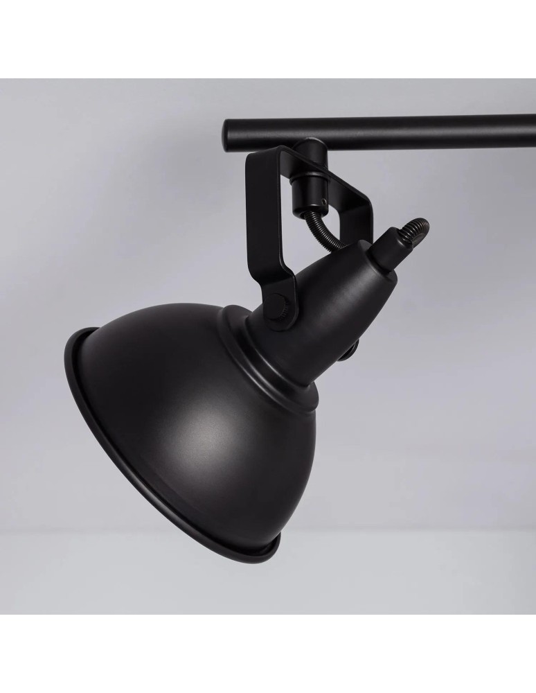 Spotlight ceiling lamps - Abruzzo Retro Loft Ceiling Lamp Black 75cm 4xE27 Orte ABR-RRO-C-4XE14 - product kolory-swiatla.pl 3