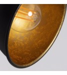 Abruzzo Lampa Sufitowa Retro Loft Czarna 75cm 4xE27 Orte ABR-RRO-C-4XE14