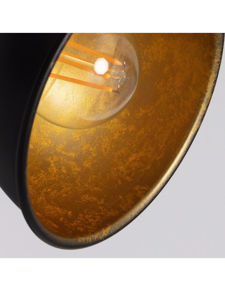 Spotlight ceiling lamps - Abruzzo Retro Loft Ceiling Lamp Black 75cm 4xE27 Orte ABR-RRO-C-4XE14 - product kolory-swiatla.pl 4