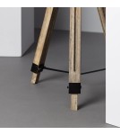 Floor lamps - Abruzzo Retro loft floor lamp Black gold E27 Verde ABR-RRV-C-E27 - product 3