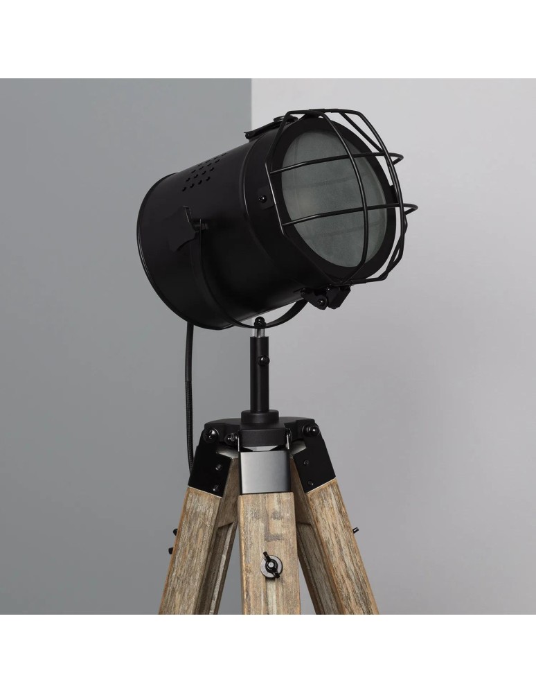 Floor lamps - Abruzzo Retro loft floor lamp Black gold E27 Verde ABR-RRV-C-E27 - product kolory-swiatla.pl 9