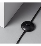 Abruzzo Lampa podłogowa Retro loft Czarno złoty E27 Verde ABR-RRV-C-E27