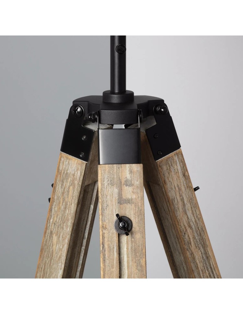 Floor lamps - Abruzzo Retro loft floor lamp Black gold E27 Verde ABR-RRV-C-E27 - product kolory-swiatla.pl 11