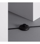 Abruzzo Lampa podłogowa Retro loft Czarna 3xE14 Claudio ABR-RRC-C-3XE14