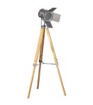 Floor lamps - Abruzzo Retro loft floor lamp Silver Gold E27 Verde ABR-RRV-S-E27 - product 1