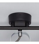 Spotlight ceiling lamps - Abruzzo Retro Loft Ceiling Lamp Black 50cm 3xGU10 Hilton ABR-RRH-C-3XGU10. - product 7