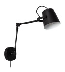 Wall lamps - Abruzzo Retro loft adjustable wall lamp Black E14 Bazz ABR-RRB-C-E14 - product 1