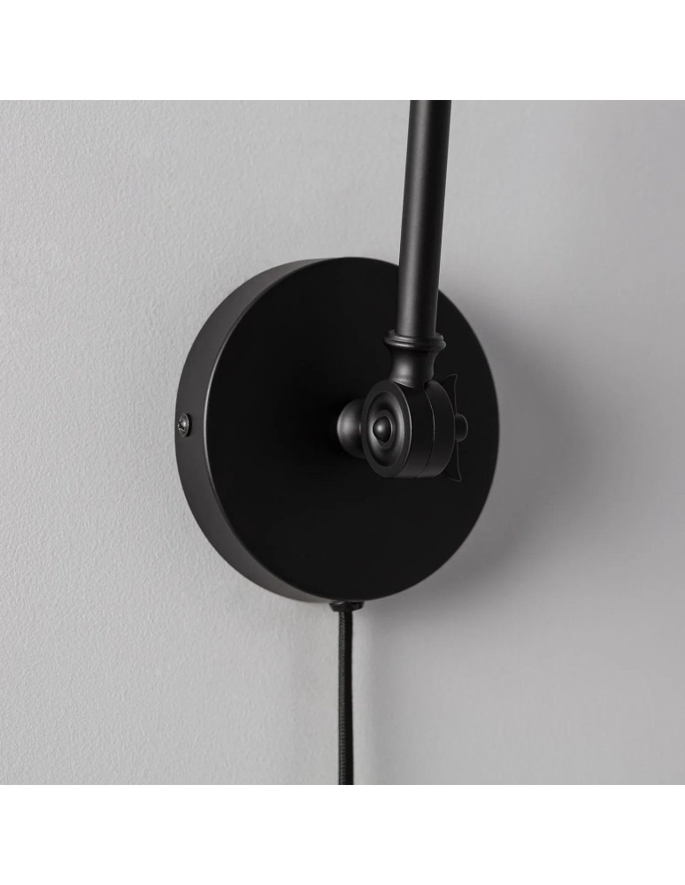 Wall lamps - Abruzzo Retro loft adjustable wall lamp Black E14 Bazz ABR-RRB-C-E14 - product kolory-swiatla.pl 6