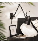 Wall lamps - Abruzzo Retro loft adjustable wall lamp Black E14 Bazz ABR-RRB-C-E14 - product 8