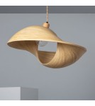 Boho pendant lamps - Abruzzo Bamboo Boho Pendant Lamp Ø60cm Espresso E27 ABR-NLW27-BH-E27 - product 1
