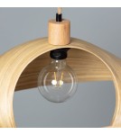 Boho pendant lamps - Abruzzo Bamboo Boho Pendant Lamp Ø60cm Espresso E27 ABR-NLW27-BH-E27 - product 6