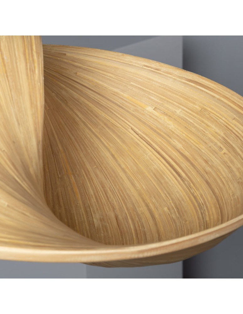 Boho pendant lamps - Abruzzo Bamboo Boho Pendant Lamp Ø60cm Espresso E27 ABR-NLW27-BH-E27 - product kolory-swiatla.pl 7