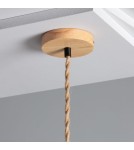 Boho pendant lamps - Abruzzo Bamboo Boho Pendant Lamp Ø60cm Espresso E27 ABR-NLW27-BH-E27 - product 8