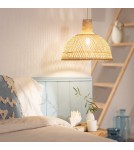 Boho pendant lamps - Abruzzo Bamboo Boho Pendant Lamp Ø40cm Mediceo E27 ABR-NLW29-BH-E27 - product 3