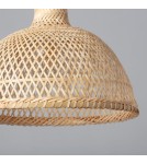 Boho pendant lamps - Abruzzo Bamboo Boho Pendant Lamp Ø40cm Mediceo E27 ABR-NLW29-BH-E27 - product 6