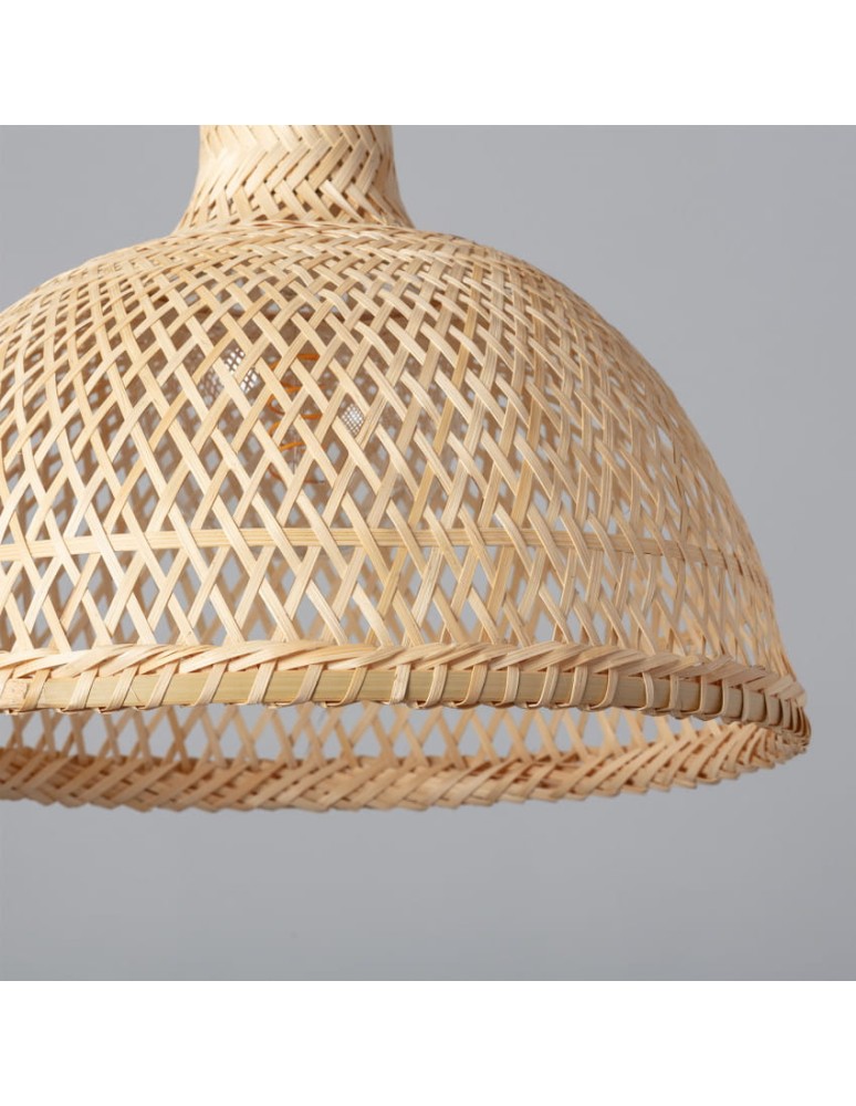 Boho pendant lamps - Abruzzo Bamboo Boho Pendant Lamp Ø40cm Mediceo E27 ABR-NLW29-BH-E27 - product kolory-swiatla.pl 6