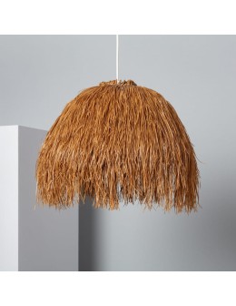 Abruzzo Rattan Ø45cm Ciao IP44 Boho Pendant Lamp ABR-NLW30-BH-E27