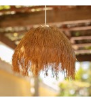 Abruzzo Lampa Wisząca Boho z Rattanu Ø45cm Ciao IP44 ABR-NLW30-BH-E27