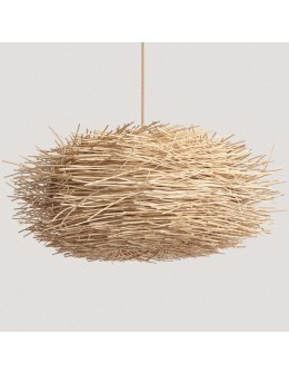 Abruzzo Rattan Ø80cm Amore XL IP20 Boho Pendant Lamp ABR-NLW31XL-BH-E27