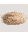 Abruzzo Lampa Wisząca Boho z Rattanu Ø80cm Amore XL IP20 ABR-NLW31XL-BH-E27