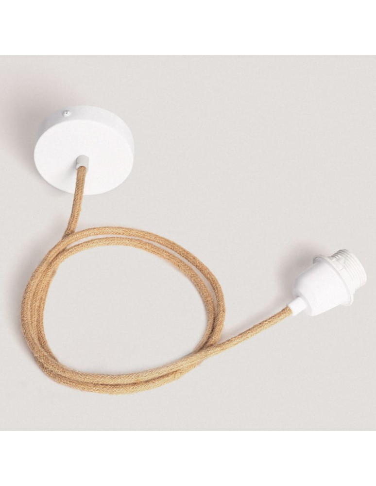 Boho pendant lamps - Abruzzo Rattan Ø80cm Amore XL IP20 Boho Pendant Lamp ABR-NLW31XL-BH-E27 - product kolory-swiatla.pl 3