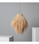 Abruzzo Lampa Wisząca Boho z Rattanu Ø35cm Felicita E27 ABR-NLW33-BH-E27