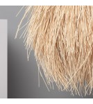 Abruzzo Lampa Wisząca Boho z Rattanu Ø35cm Felicita E27 ABR-NLW33-BH-E27