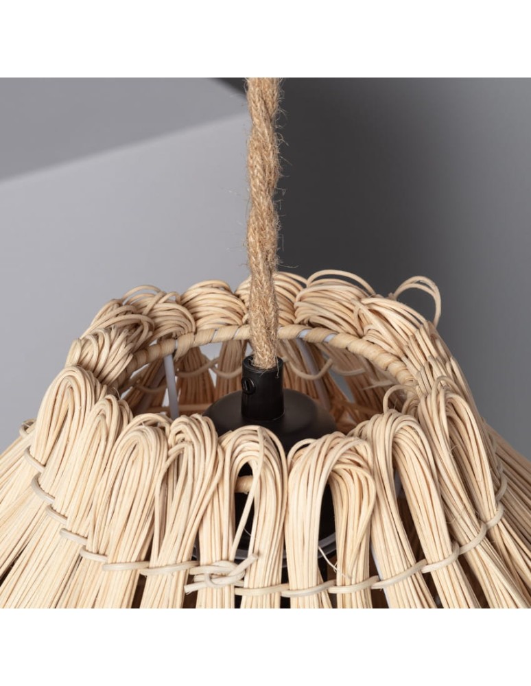 Boho pendant lamps - Abruzzo Rattan Ø35cm Felicita E27 Boho Pendant Lamp ABR-NLW33-BH-E27 - product kolory-swiatla.pl 8