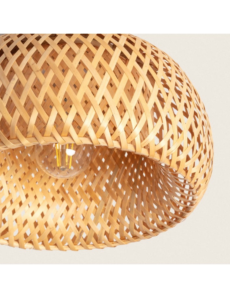Ceiling lamps - Abruzzo Boho Plafond in Bamboo Ø30cm Mia E27 ABR-PL-BH-MINI-E27 - product kolory-swiatla.pl 3