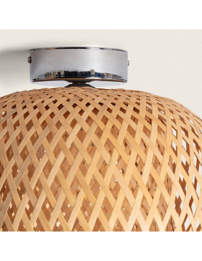 Ceiling lamps - Abruzzo Boho Plafond in Bamboo Ø30cm Mia E27 ABR-PL-BH-MINI-E27 - product kolory-swiatla.pl 4