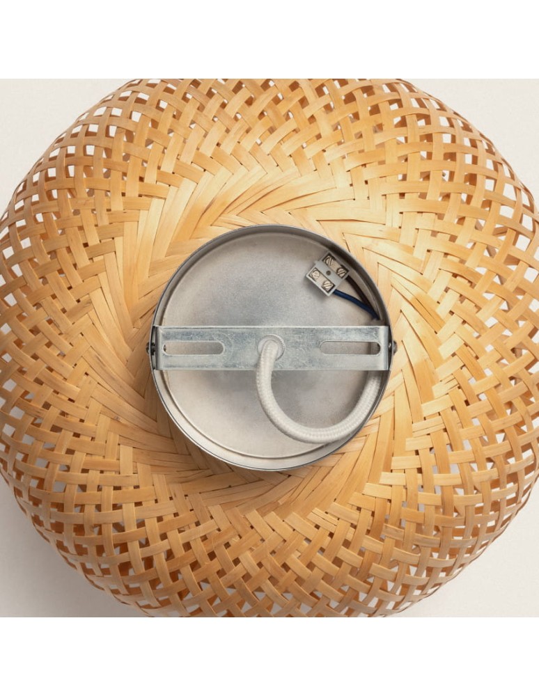 Ceiling lamps - Abruzzo Boho Plafond in Bamboo Ø30cm Mia E27 ABR-PL-BH-MINI-E27 - product kolory-swiatla.pl 5