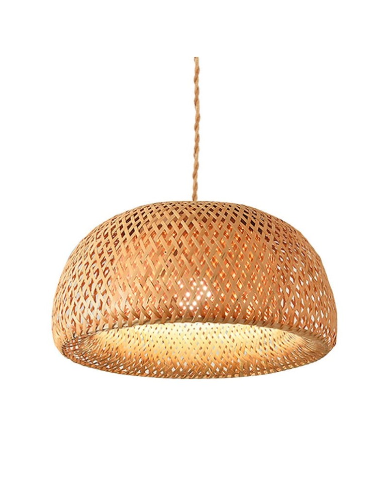 Boho pendant lamps - Abruzzo Bamboo Ø45cm Mia E27 Boho Pendant Lamp ABR-NLW36-BH-E27 - product kolory-swiatla.pl 1