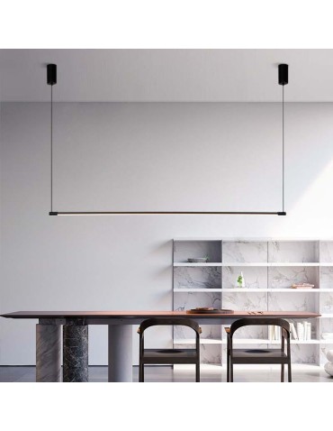 Abruzzo Linear pendant lamp modern 120cm 22W 3000K Grazzie ABR-ML22W-3000K. - product 2