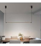 Abruzzo Lampa wisząca liniowa nowoczesna 120cm 22W 3000K Grazzie ABR-ML22W-3000K